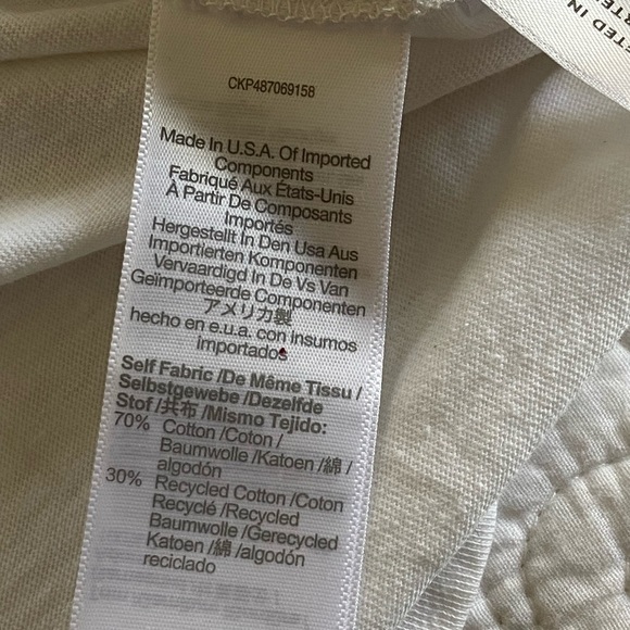 Madewell The Shrunken Tee White Crew Neck Short Sleeve Size XXS - Picture 4 of 11